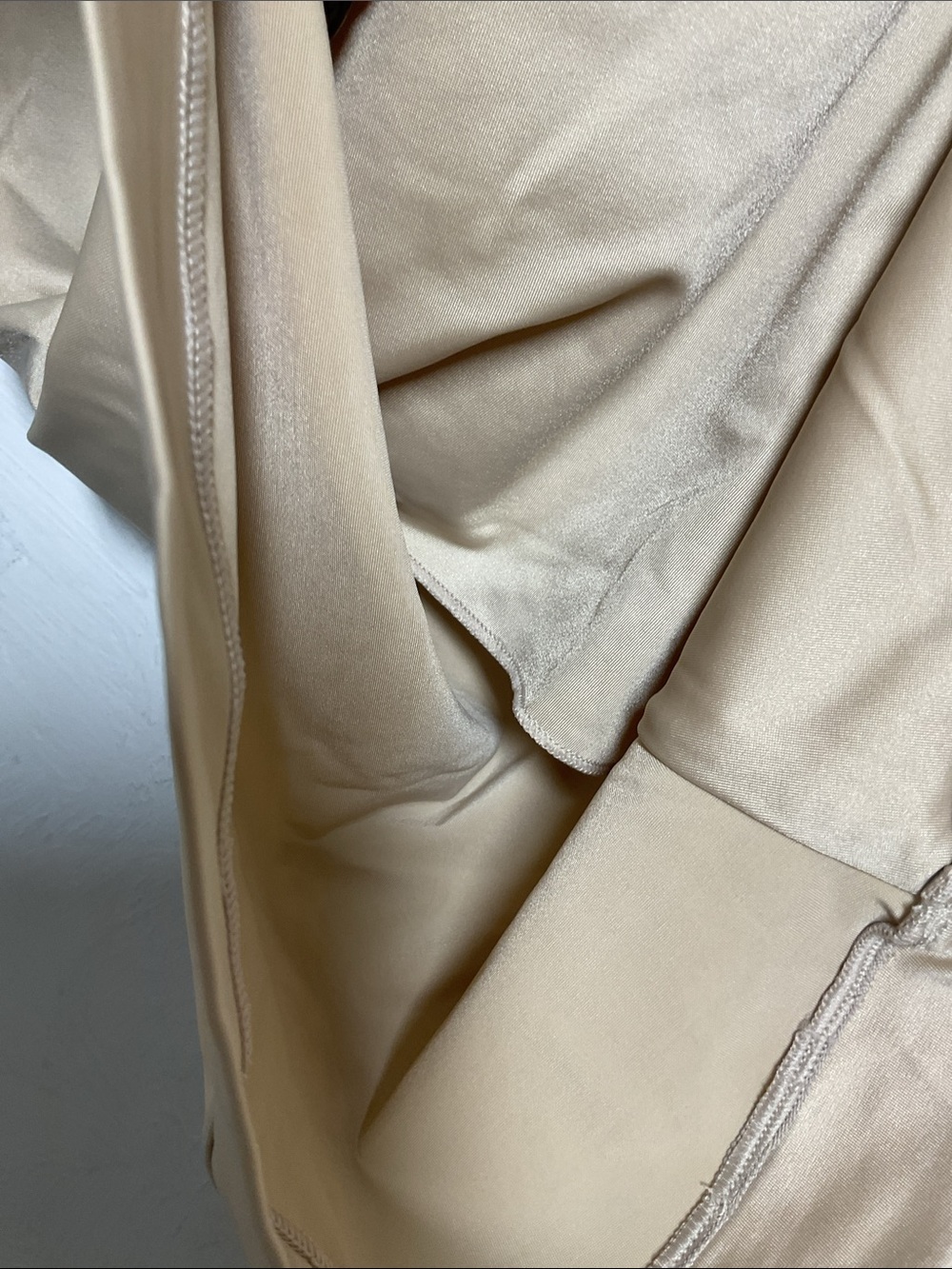 SPANX Hide & Sleek Square Neck Shaping Tank Cami Nude Beige Size L - Picture 4 of 6